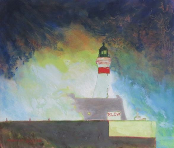 Trevor Bollen Art - Frazerburgh lighthouse