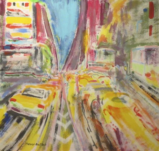 Trevor Bollen Art - new york rush