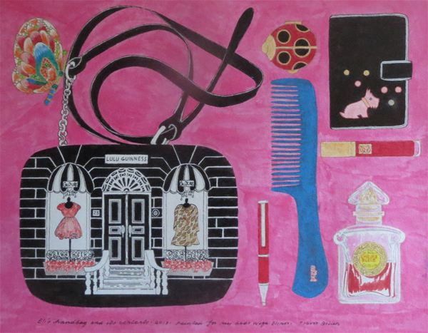 Trevor Bollen Art - eli's handbag