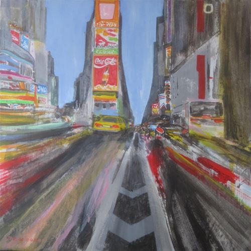 Trevor Bollen Art - new york dusk