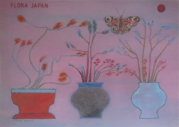 Trevor Bollen Art - flora japan